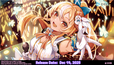 hololive OFFICIAL CARD GAME Start Deck Yellow Shiranui Flare mit 71 Karten und Countersheet