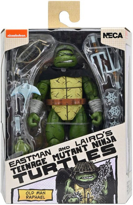 NECA TMNT Old Man Raphael Actionfigur 18 cm