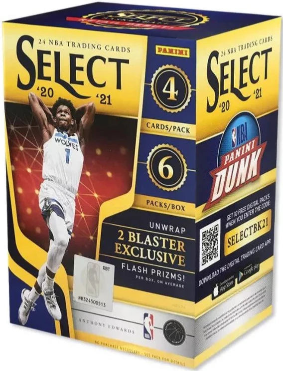 2020/21 Panini Select Basketball 6-Pack Blaster